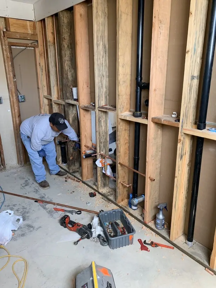 Commercial rough-in plumbing for Gas Line Repair in Ackermanville